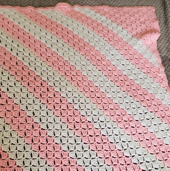 Handcrafted Crochet Baby Afghan - Picture 3 of 13